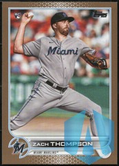 2022 Topps Series 1 ZACH THOMPSON 
